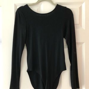 Long sleeve Black body suit